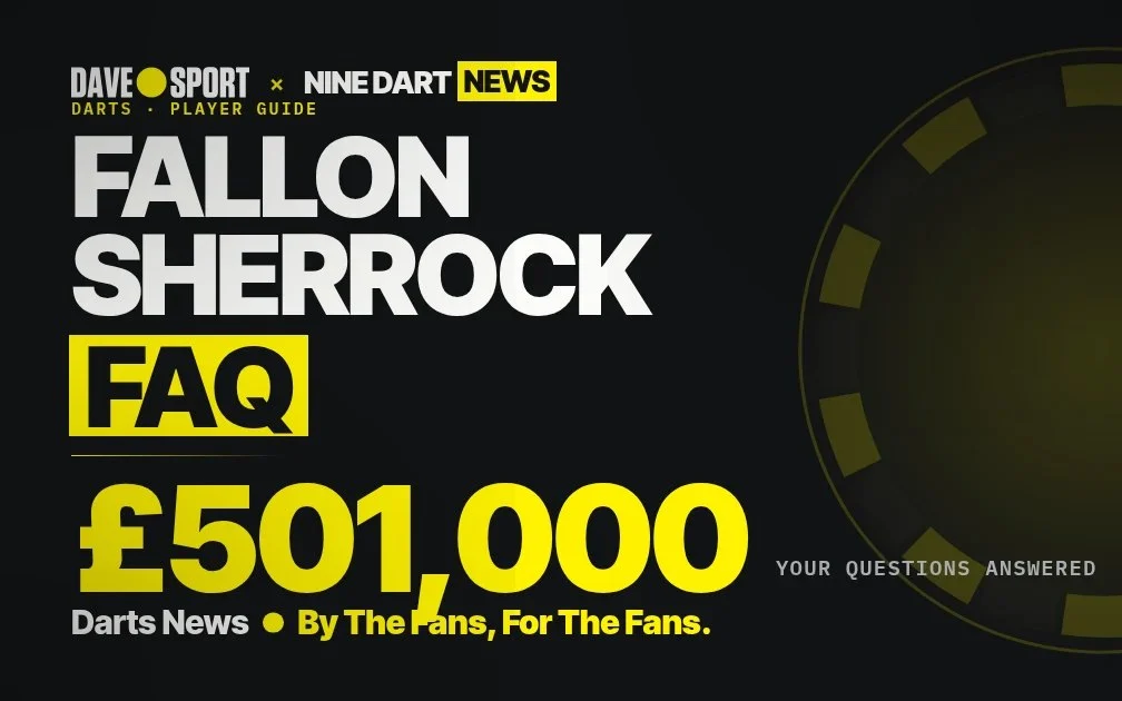 Fallon Sherrock, Beat Luke Littler, Dave.Sport graphic